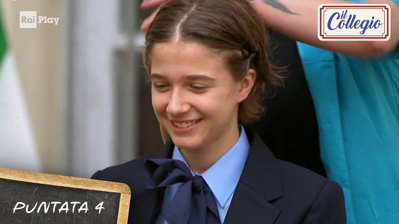 Le gemelle Martellucci al taglio dei capelli - Quarta Puntata - Il Collegio 9