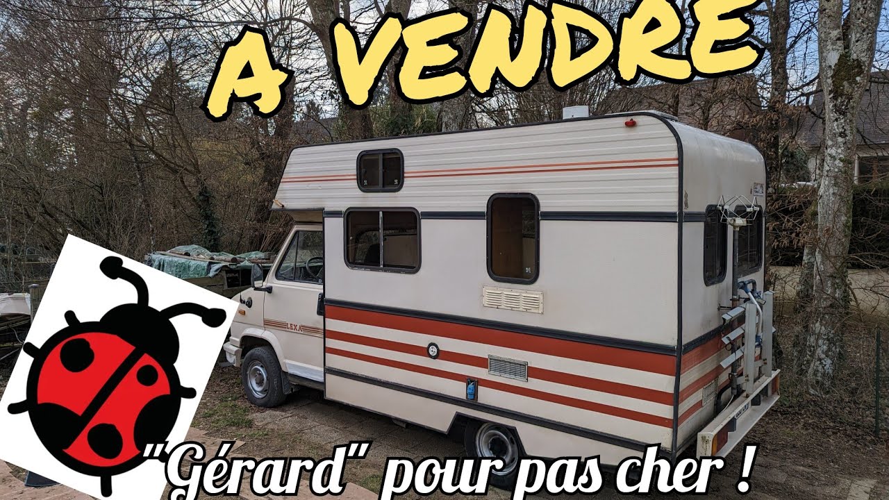 À vendre : Un camping-car célèbre à tout petit prix !