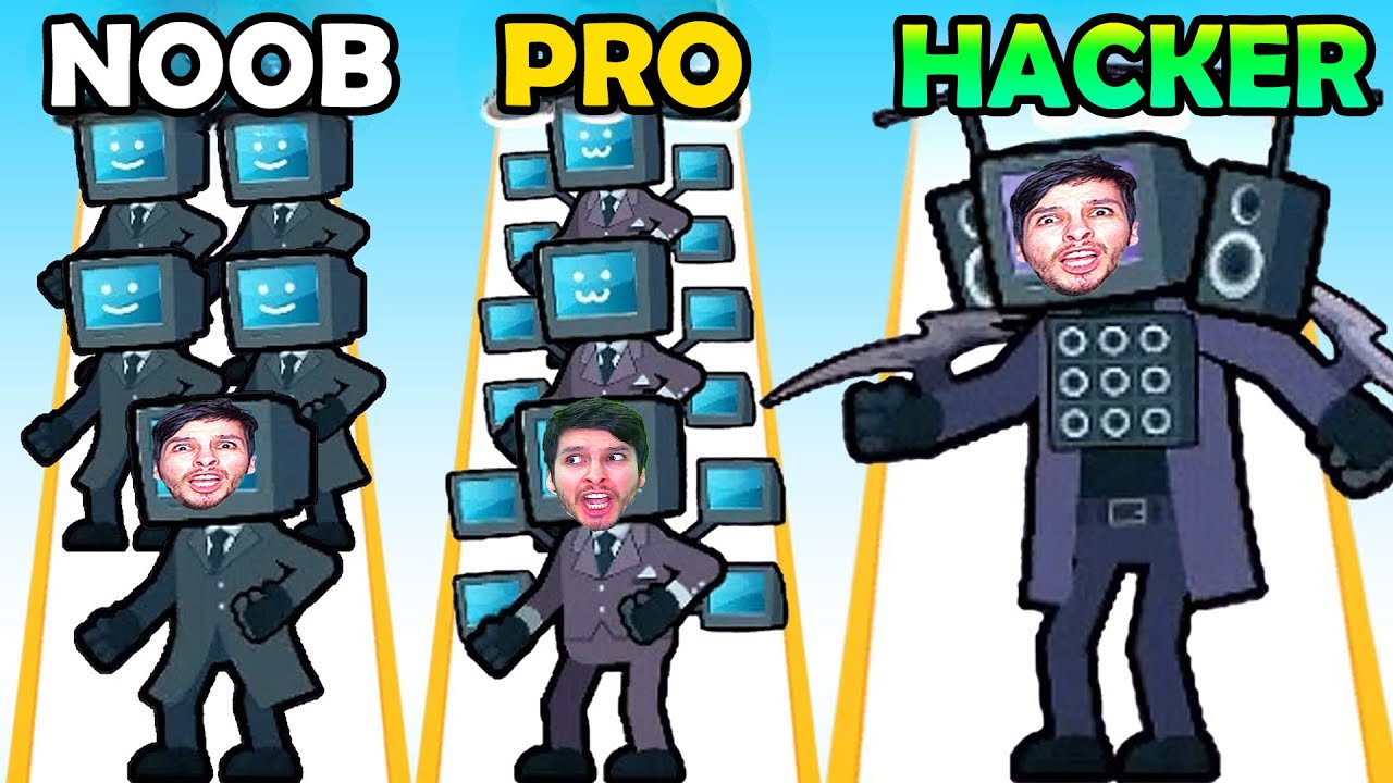 MEZCLO a TODOS los TV MAN y DESBLOQUEO TITANES !! - DeGoBooM