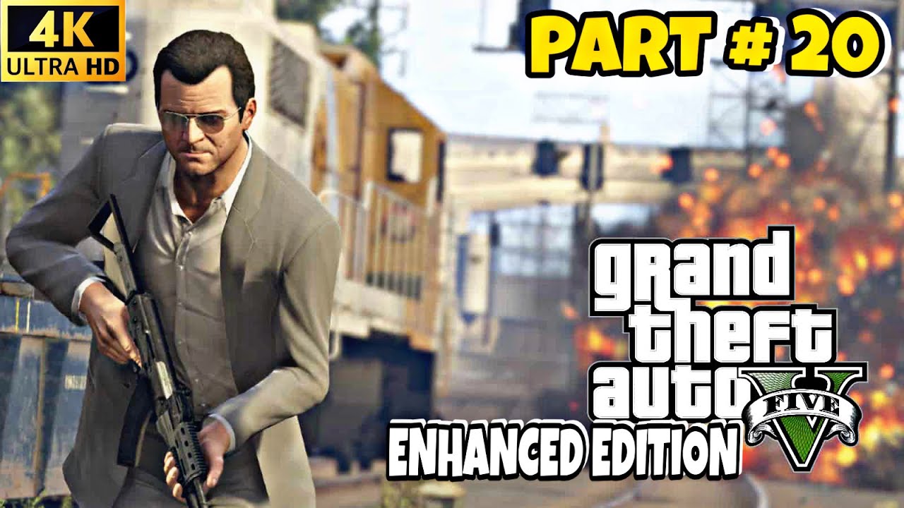 PART #20 | GTA V ENHANCED EDITION 4K ULTRA GRAPHICS RAY TRACING ON | REALISTIC GAMEPLAY PC