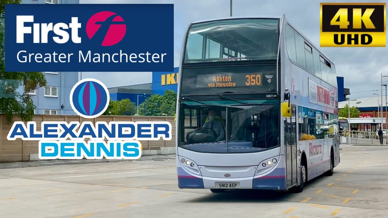 [First Bus Manchester: 350 Ashton to Oldham via Uppermill] Alexander Dennis Enviro400(33671/SN12AEP)