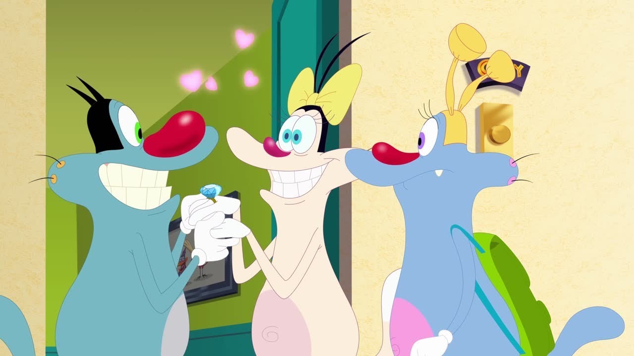 Oggy and the Cockroaches - Sharing Oggy | BEST CARTOON COLLECTION | New Episodes in HD