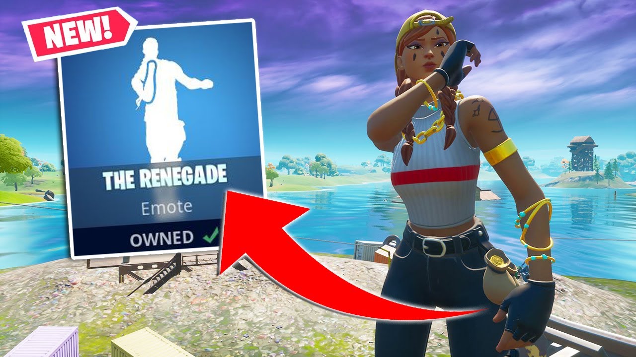 Using the NEW RENEGADE Emote on Every Elimination!