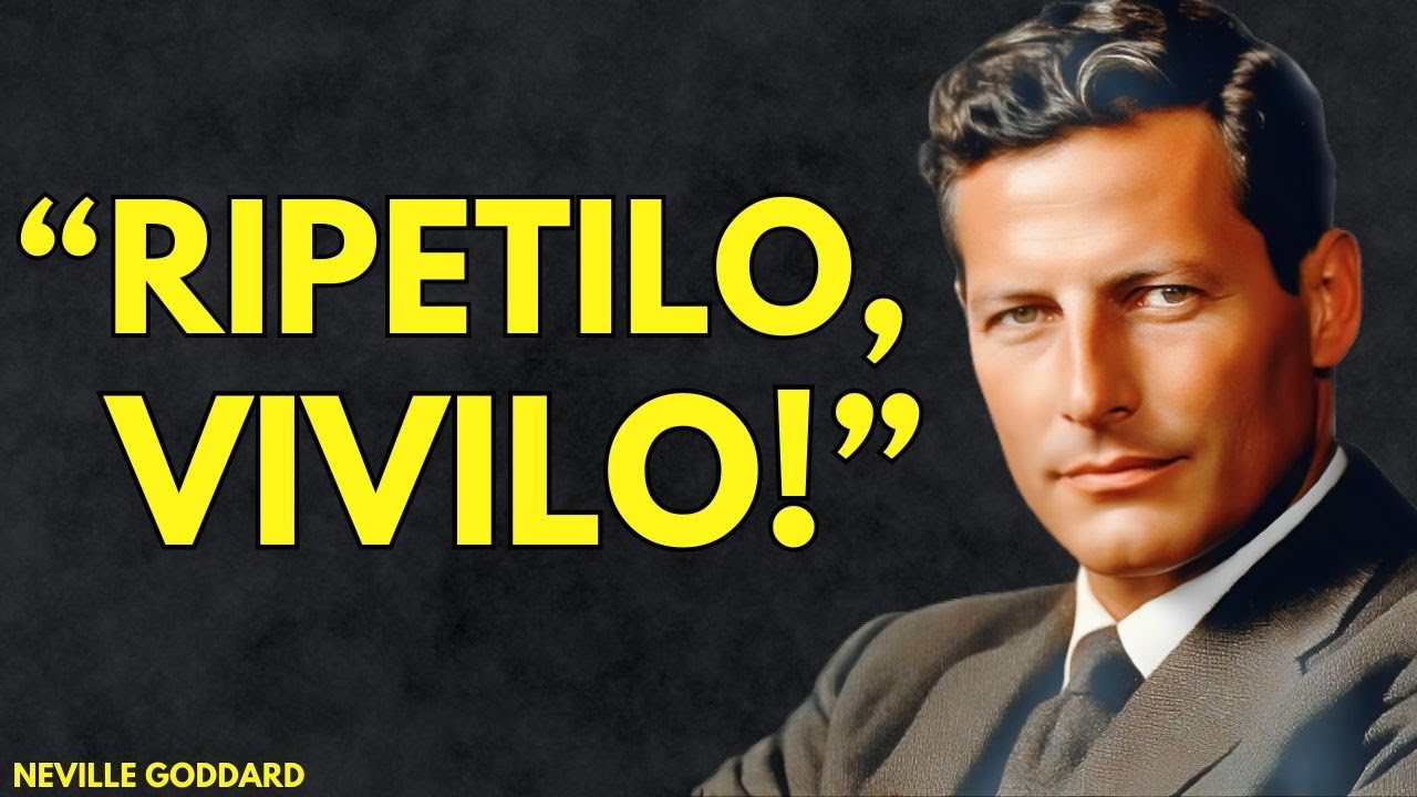 ATTENZIONE!!! la LEGGE DELLA RIPETIZIONE pu&ograve; CAMBIARE la tua vita! | Neville Goddard Insegnante