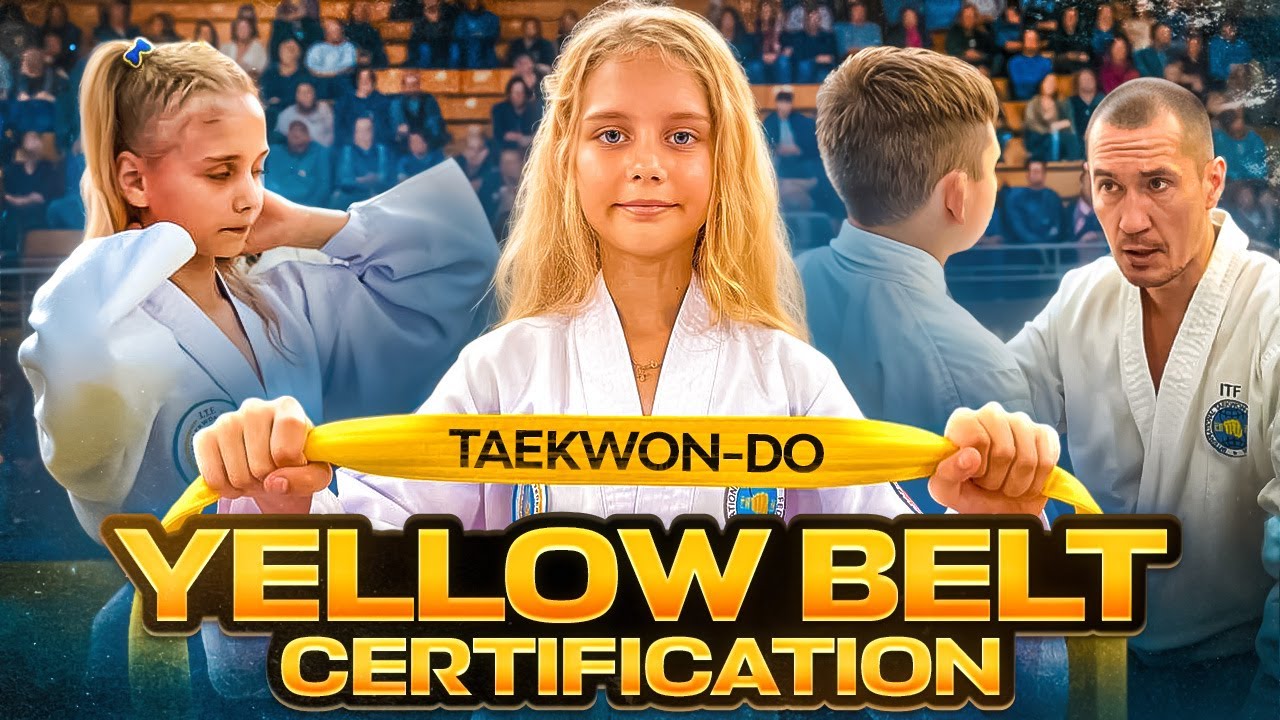 Yellow belt certication | Атестація на жовтий пояс