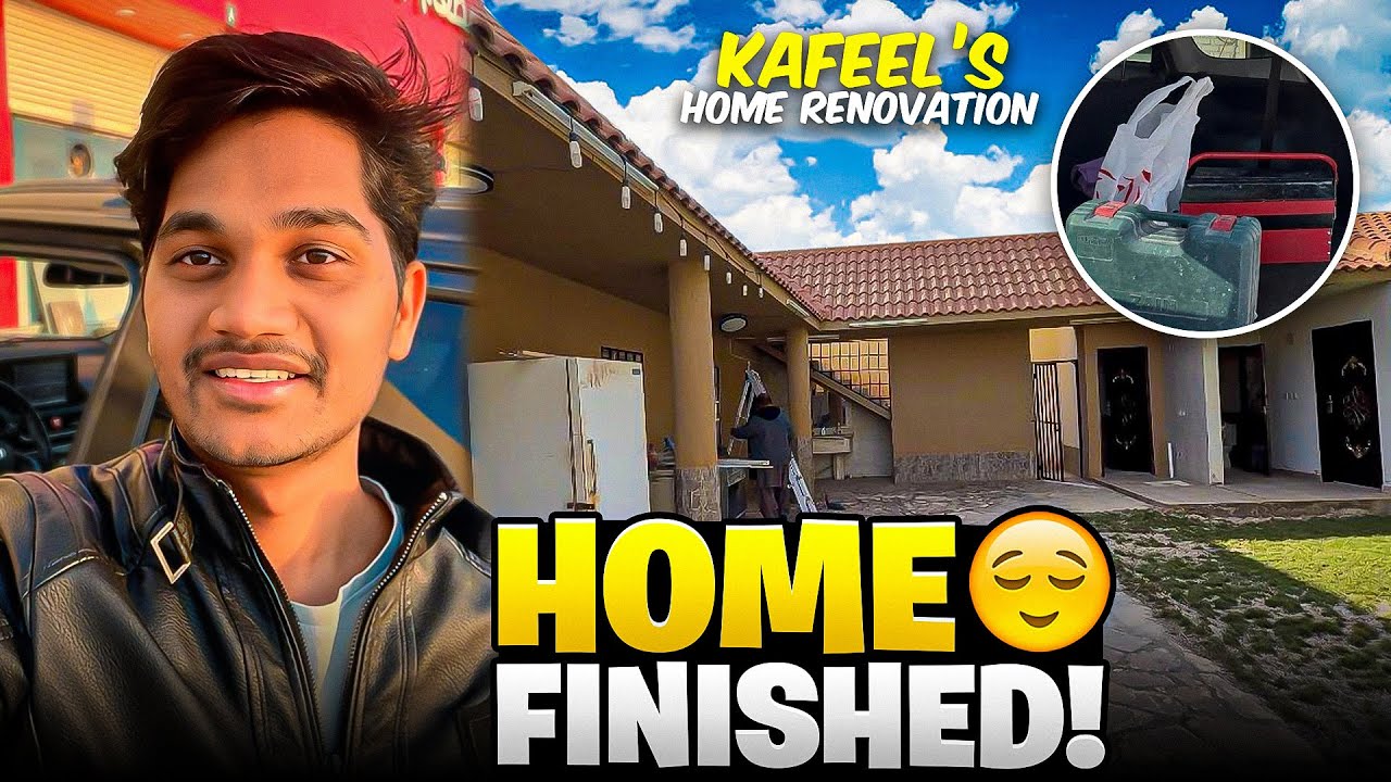 कफ़ील का घर रेडी | Lighting & Painting Done 🏠