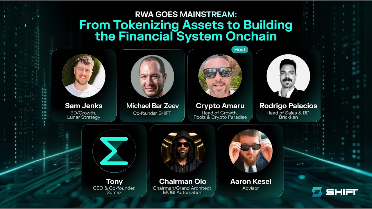 From Tokenizing Assets to Building the Financial System On-Chain | RWA X Space