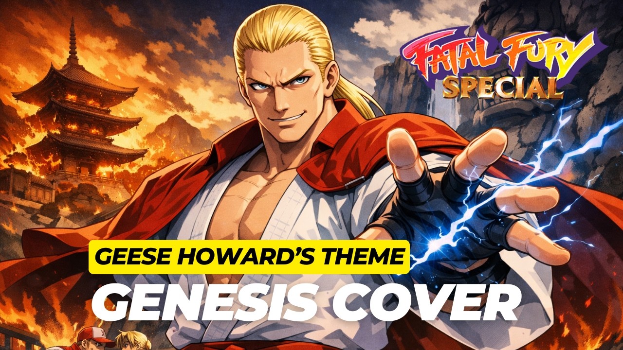 Fatal Fury Special: Geese Howard Theme [Sega Genesis / Mega Drive Cover]