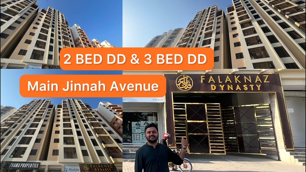 FALAK NAZ DYNASTY | MAIN JINNAH AVENUE | OPPOSITE MALIR CANTT | 2 & 3 BED DD | READY APARTMENT