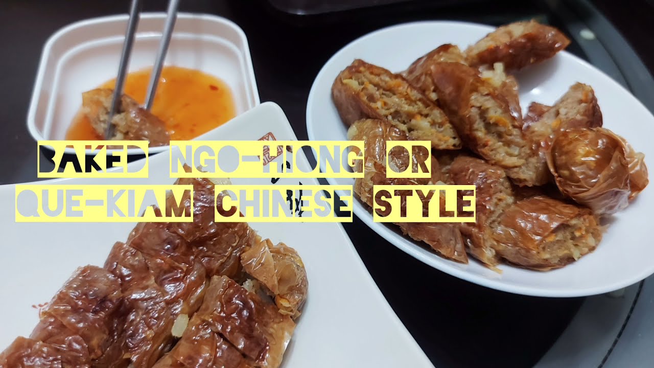 BAKED KIKIAM // BAKED NGO-HIONG // QUE-KIAM // 