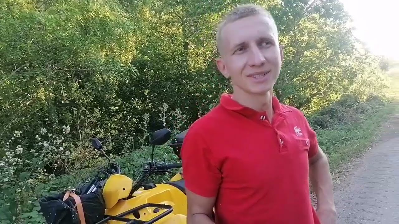 IRBIS ATV 200 покатушки в лес за орехами!