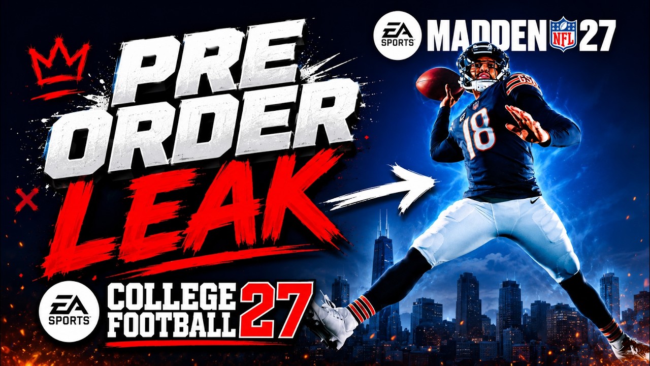 ГРОМКИЕ *НОВЫЕ* СЛИВЫ И НОВОСТИ о College Football 27 и Madden 27! | НОВОСТИ CFB 27!