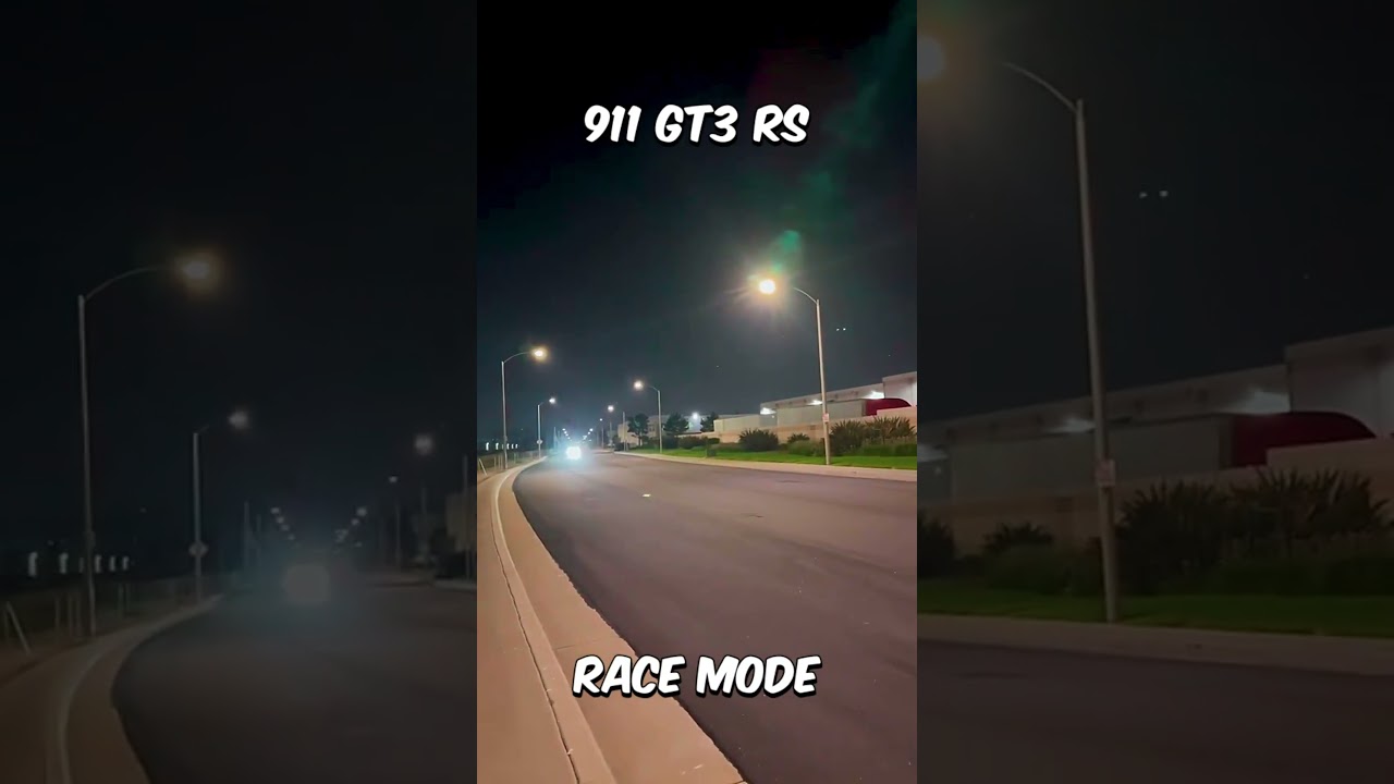 Porsche 911 GT3 RS un orizzonte entusiasmante