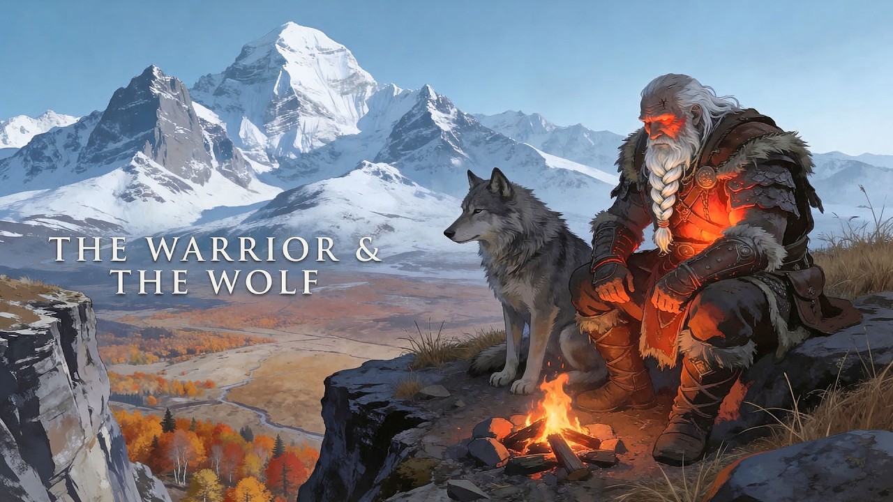 A Warrior and His Wolf | Fantasy Medieval Music for Calm Reflection & Inner Peace