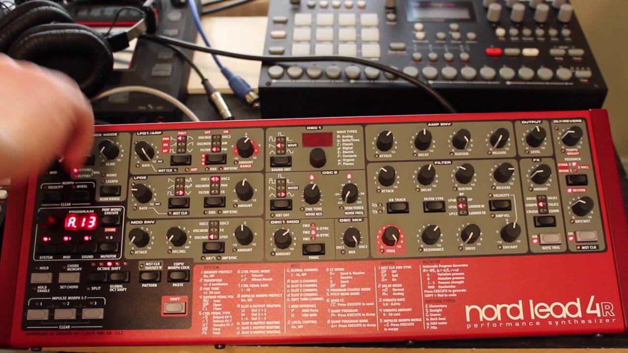 Nord Lead 4 Preset Performances 1-50 (part 1)