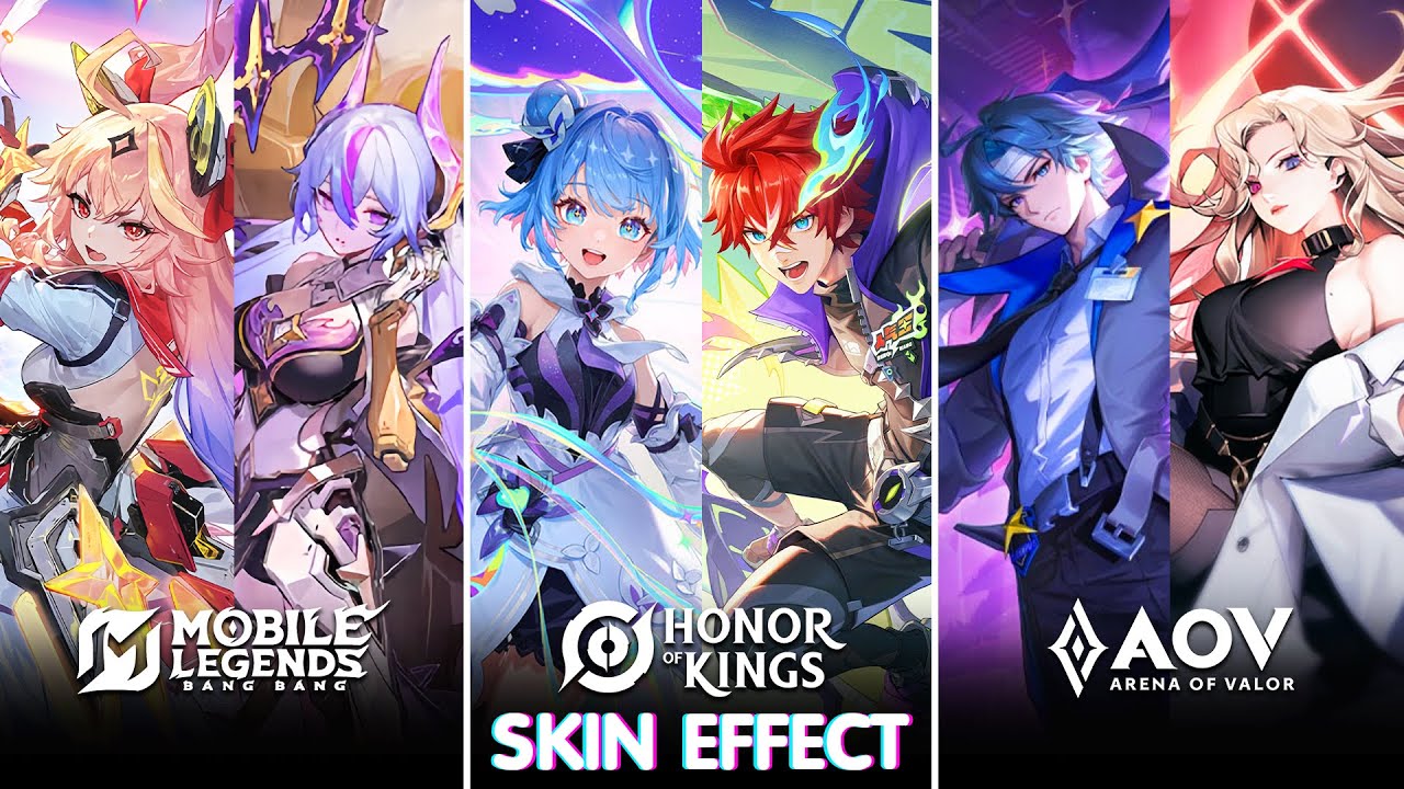 2 The Aspirants VS 2 Manga Crossover VS 2 Dimension Breaker : Skins Effect Comparison 2025