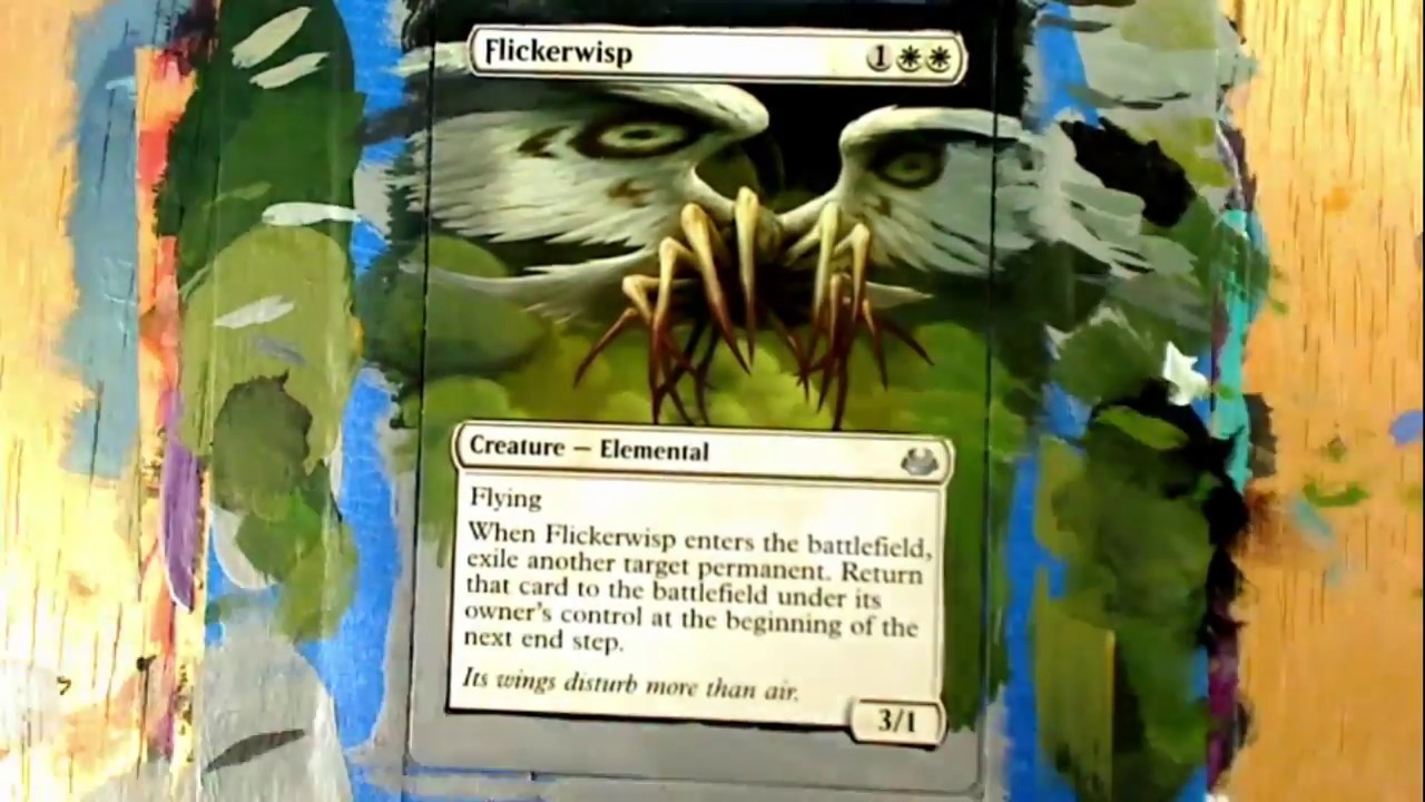 MinuteAlter 18 - Flickerwisp, Magic MTG Alter