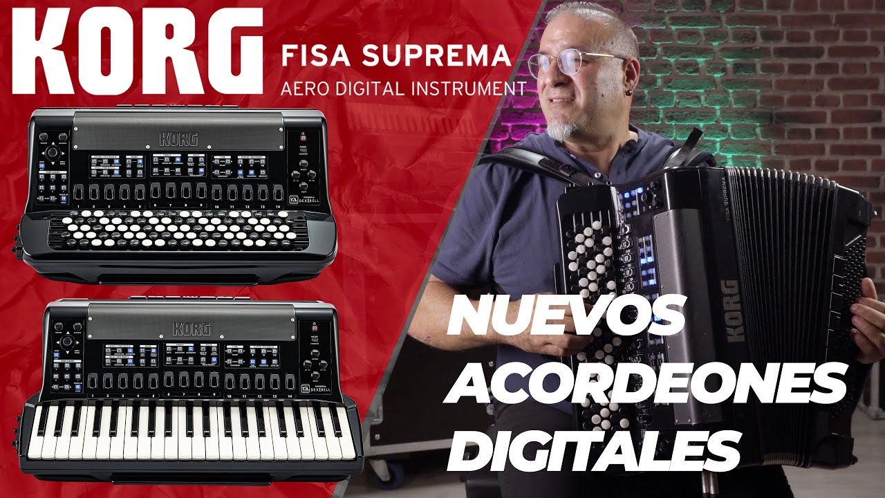 𝗞𝗢𝗥𝗚┃FISA SUPREMA┃Descubre estos increíbles acordeones junto a GIUSEPPE COSTA🎹
