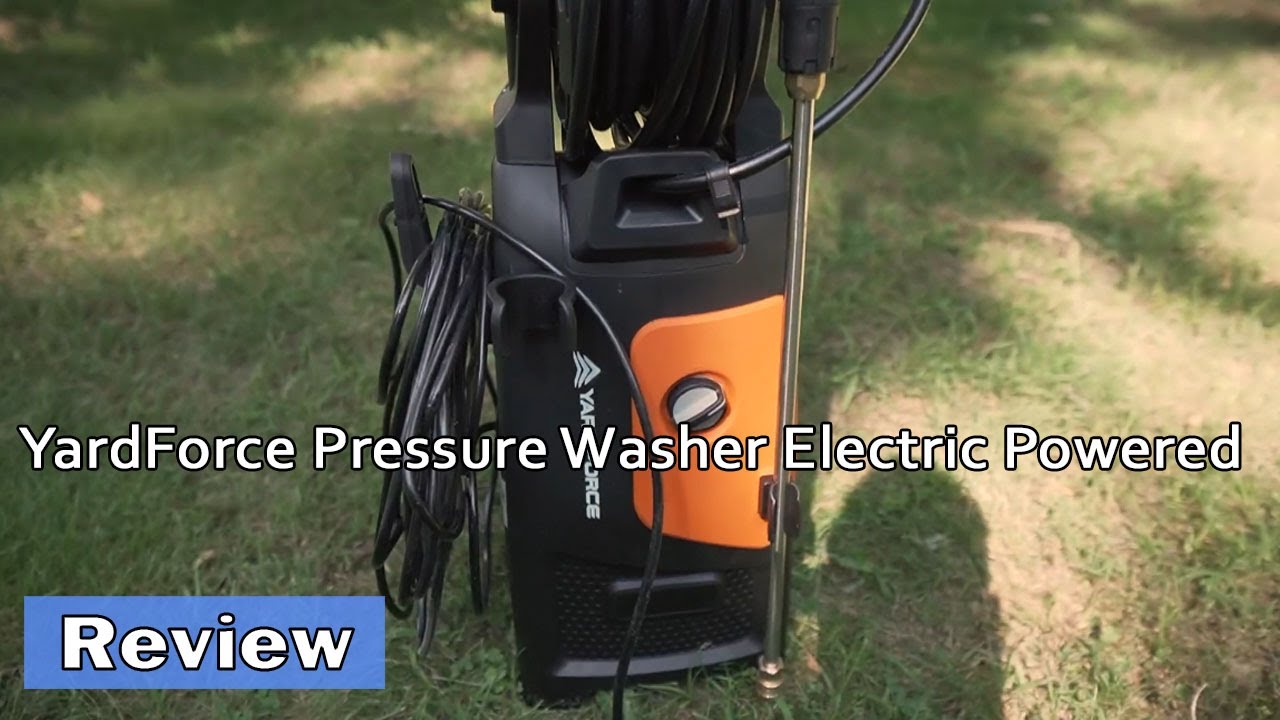 YardForce Pressure Washer Electric Powered Review