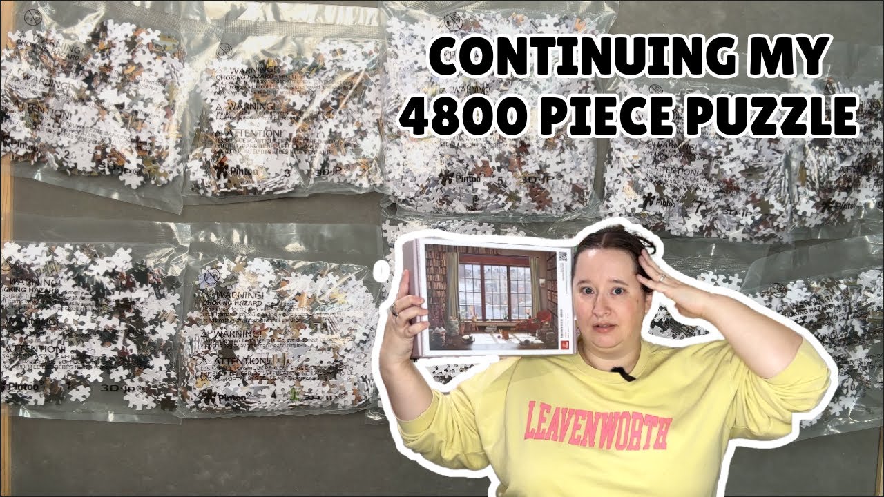 3 More Sections Done!! | 4800 Pintoo Puzzle  | EVERYDAY MAY 17