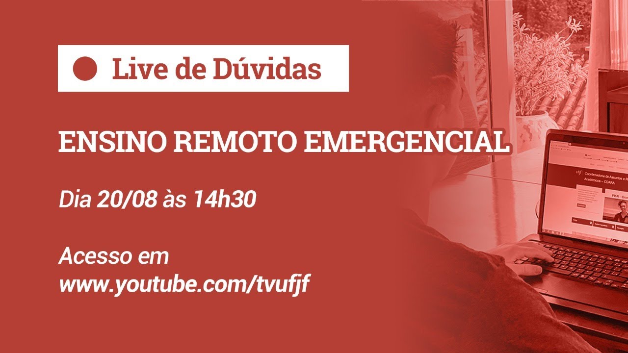Live de Dúvidas - Ensino Remoto Emergencial