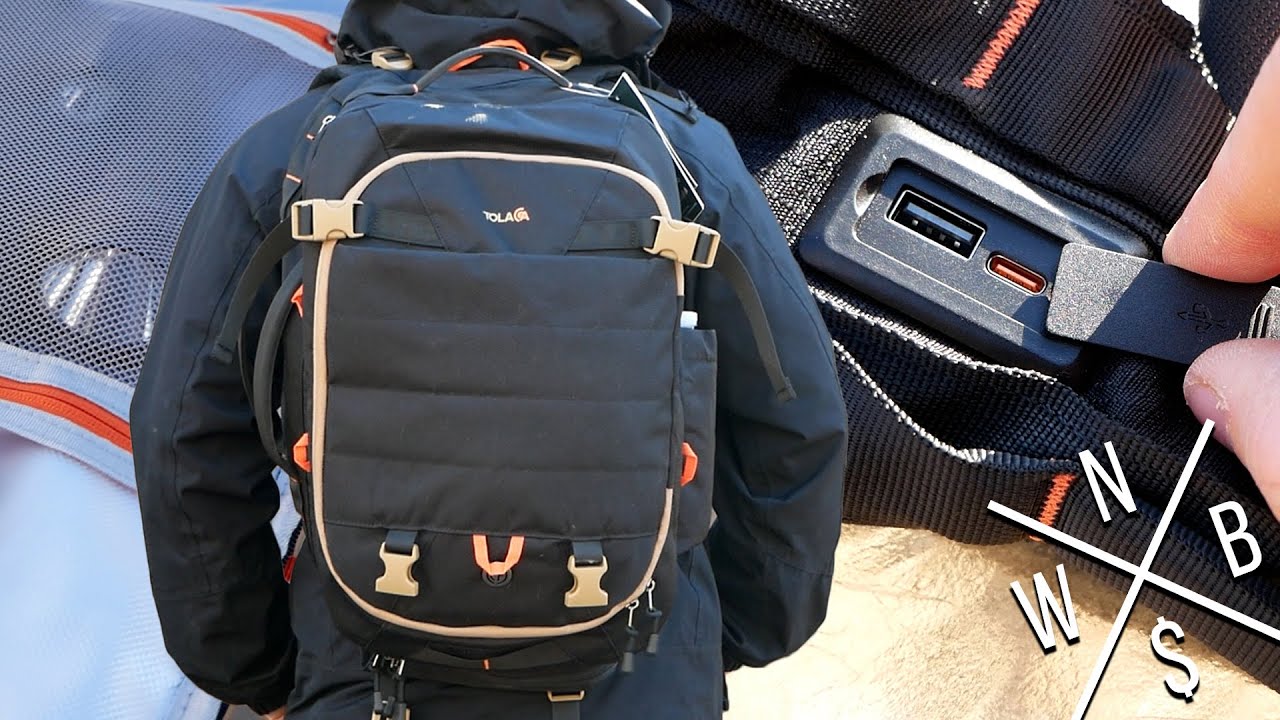 TOLACEA Travel Backpack w/ Charge Ports - Unboxing & Review