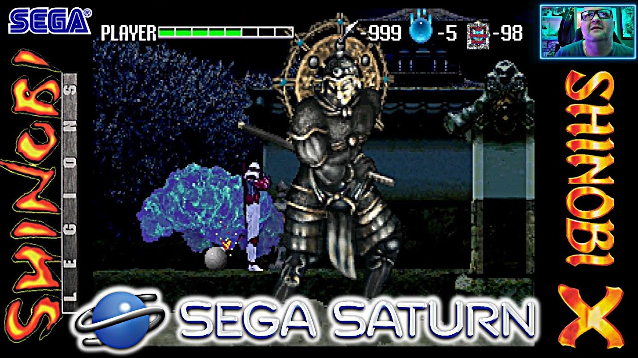 Shinobi Legions/Shinobi X - SEGA Saturn - TELL TEG!