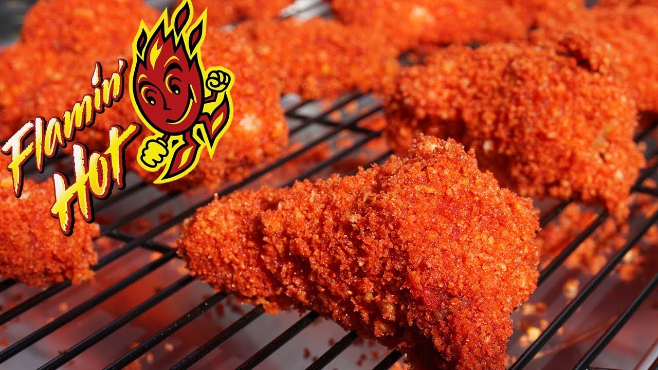 Как приготовить куриные крылышки Flamin' Hot Cheetos