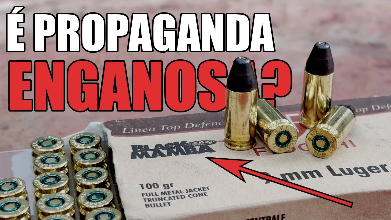 FIOCCHI BLACK MAMBA É PROPAGANDA ENGANOSA? EU TESTEI E...