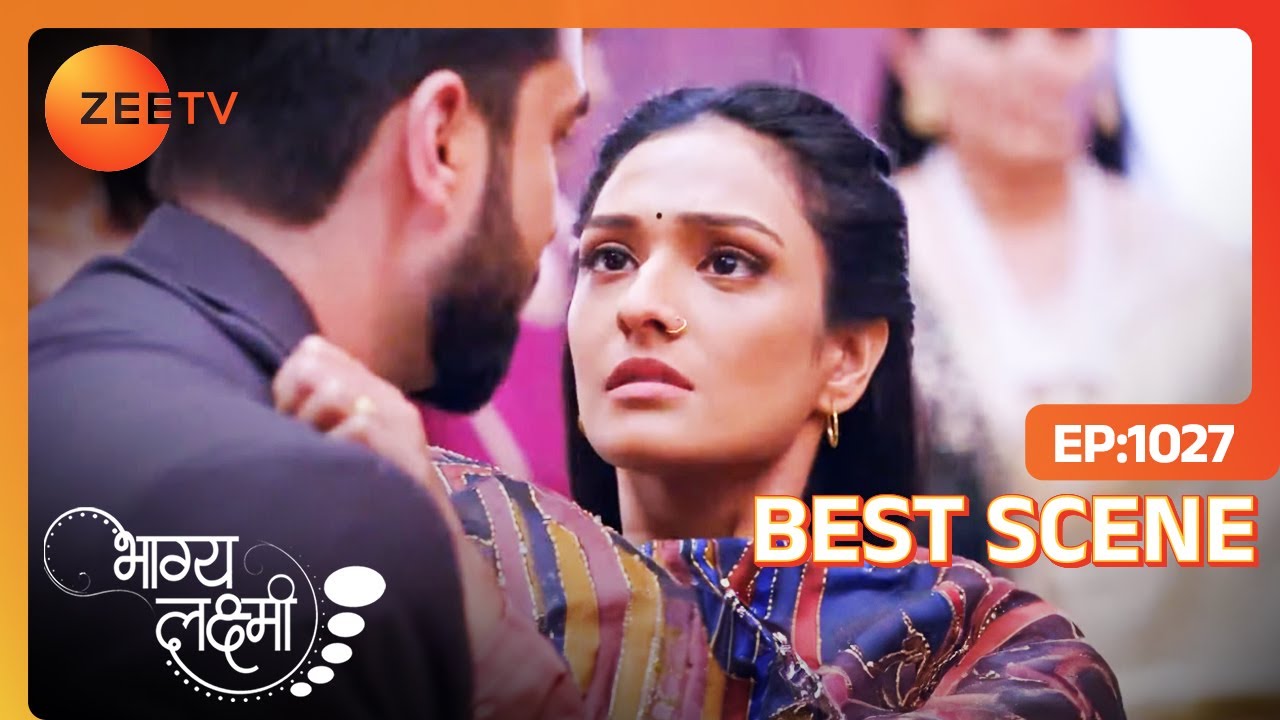 किसने बचाया Lakshmi को  गिरने से?| Bhagya Lakshmi | Ep - 1027 | Best Scene  | @zeetv