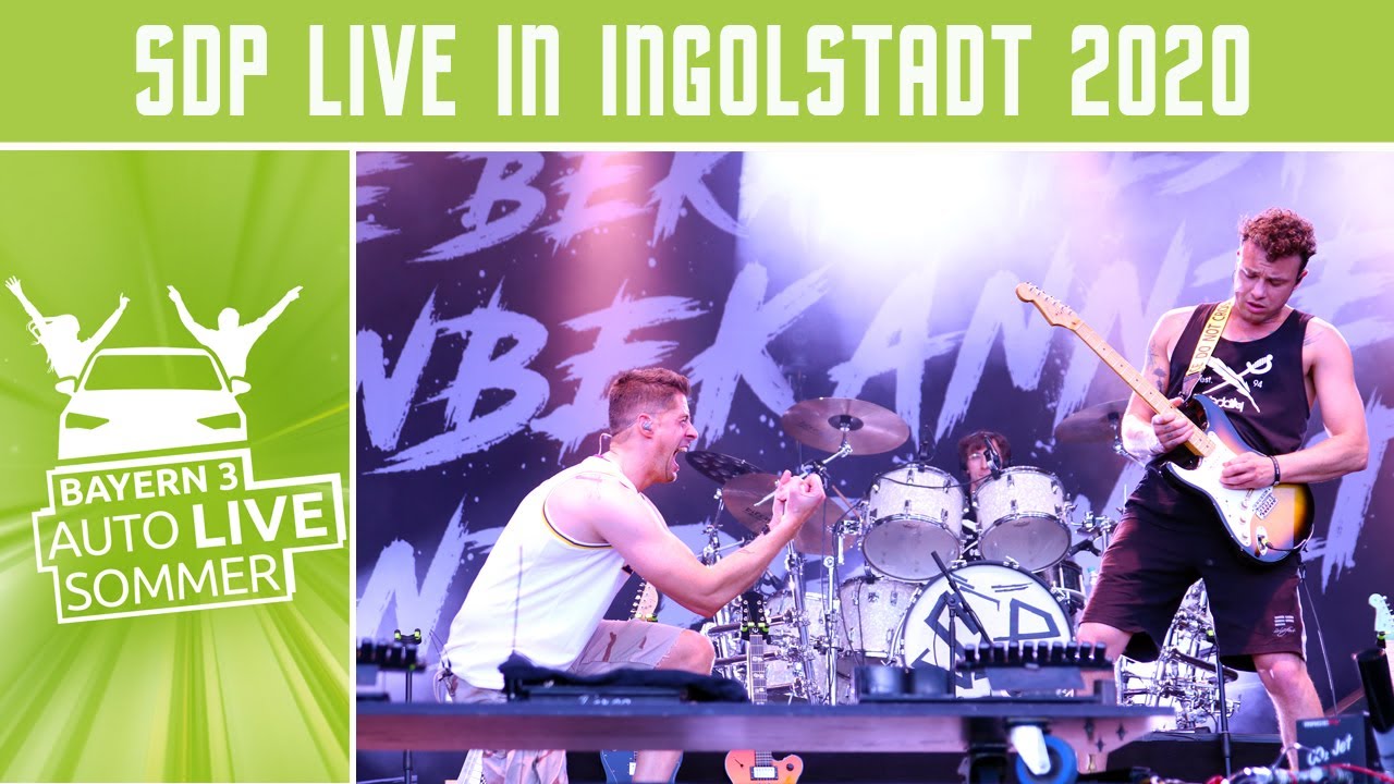 SDP live in Ingolstadt beim Bayern 3 Auto Festival 2020