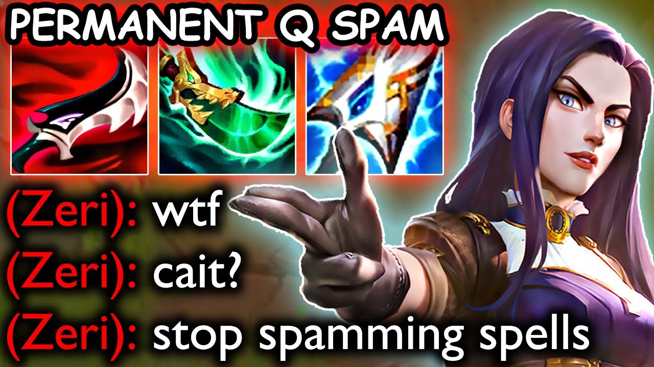CAITLYN SPAMMING Q'S EVERY SECOND (SEASON 13, SPEAR OF SHOJIN)