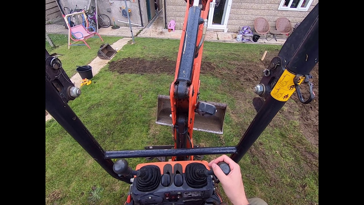 Как использовать и управлять мини-экскаватором Micro Digger