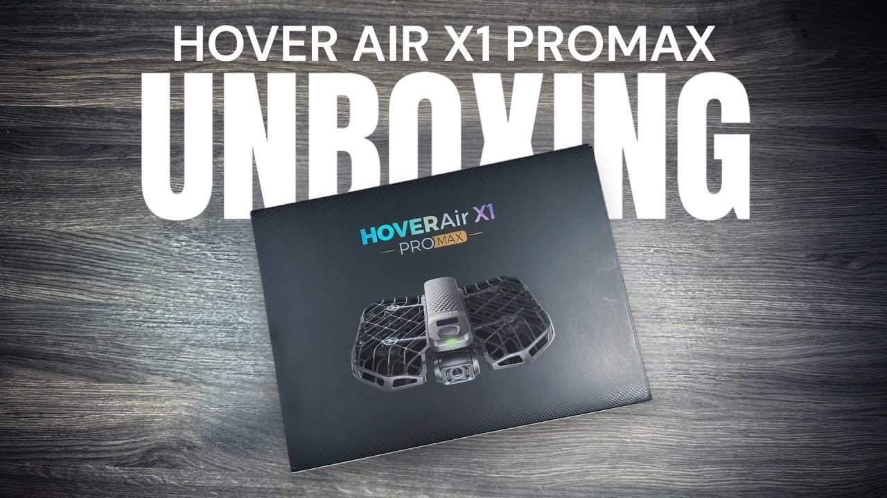 8K Hover Air X1 Pro Max Unboxing