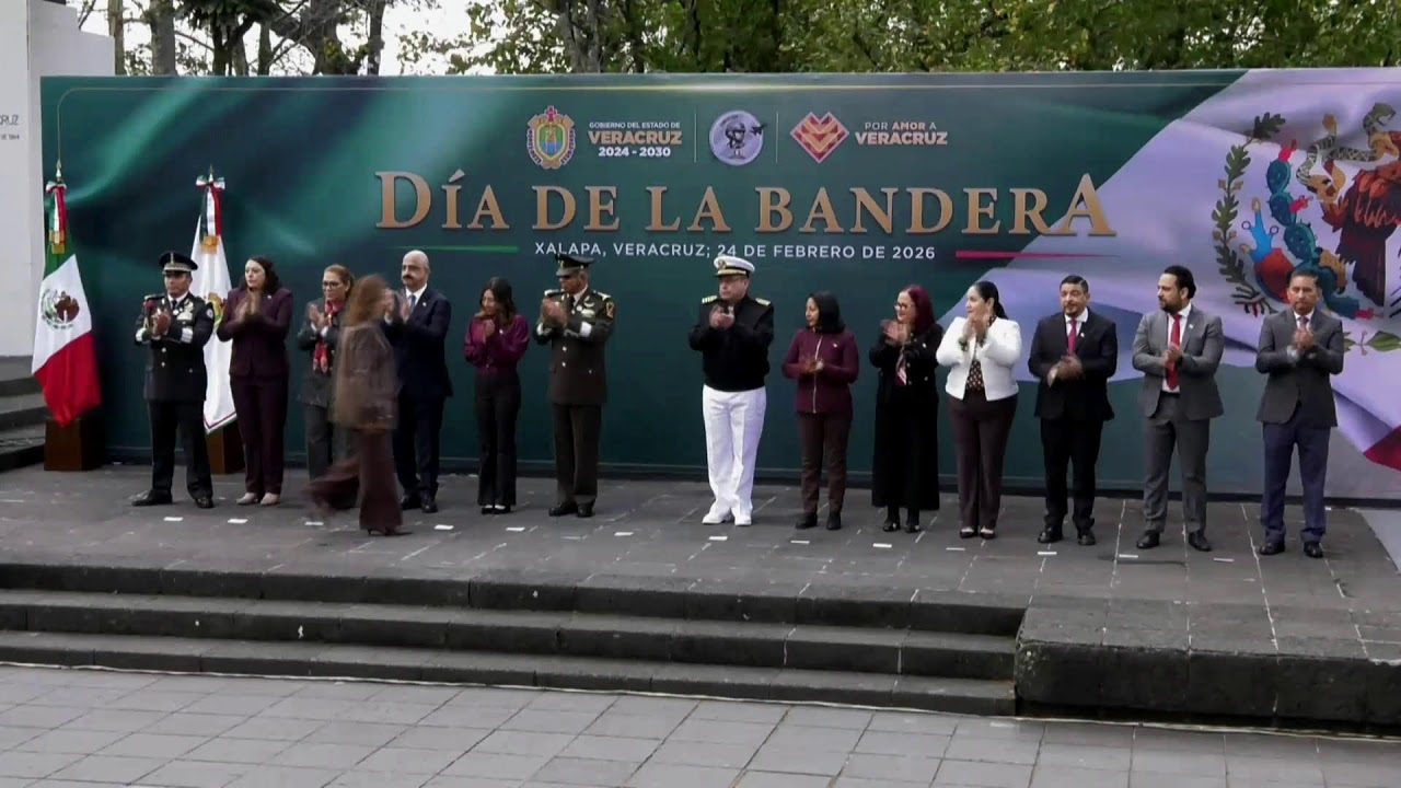 ▶️ En vivo | Día de la Bandera de México 🇲🇽