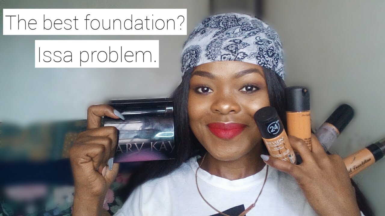 My top 5 Foundations for oily skin/Foundation shopping tip in Kenya| The Terri Winfred.