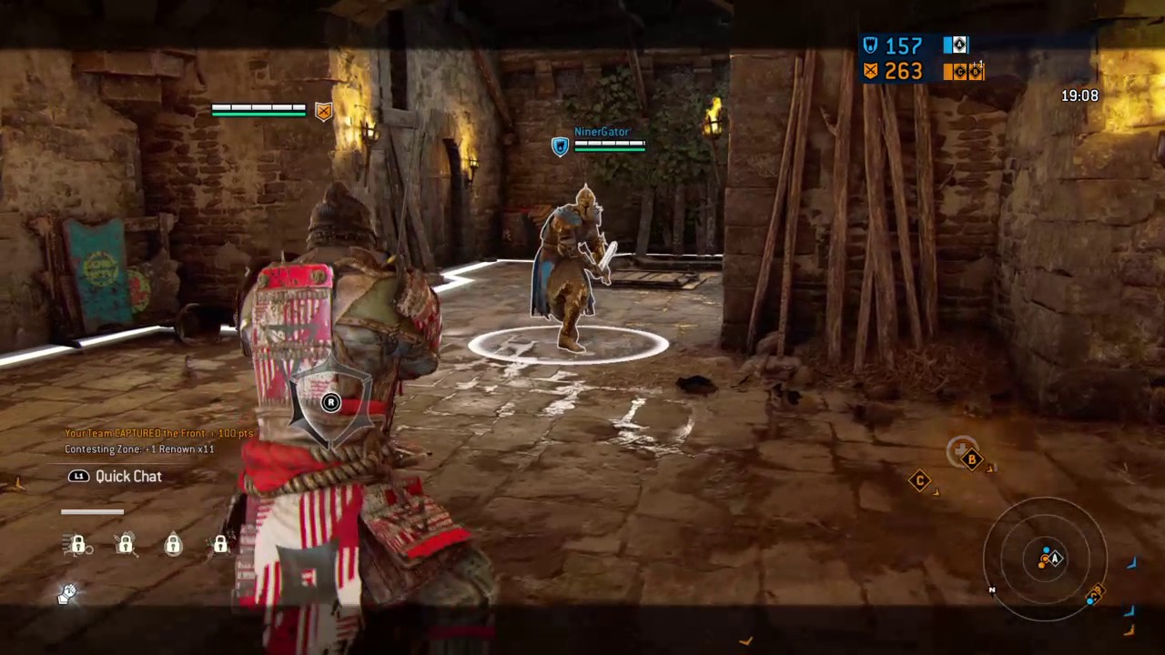 For Honor: kill on a prestige 4 (Lvl 108 gear) warden