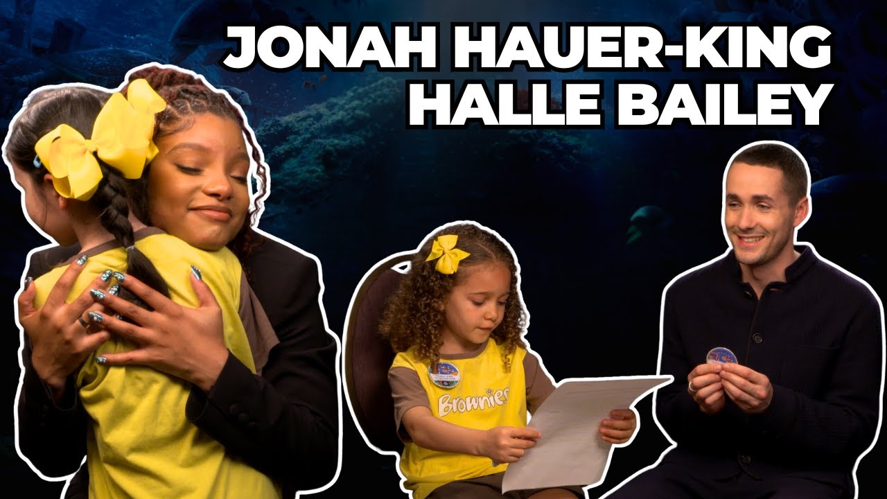 Halle Bailey Meets Young Fans Of The Little Mermaid