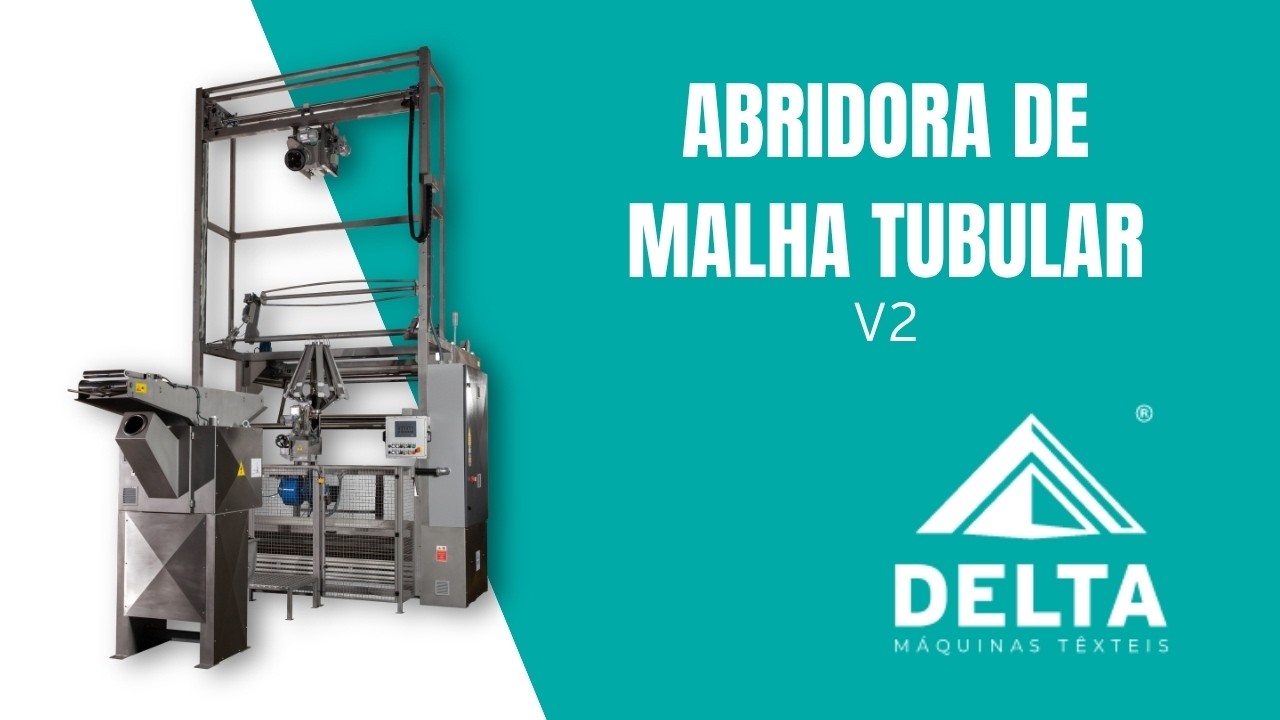 Abridora de malha tubular MWS033 iConcept Flow | Delta Máquinas Têxteis