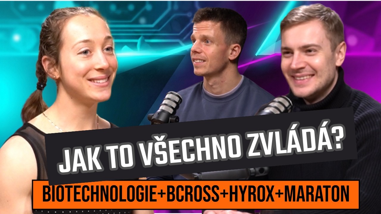 Jak to zvládá? Biotechnologie, Bcrossrun, Hyrox, maraton | Za hranicí běžného #1