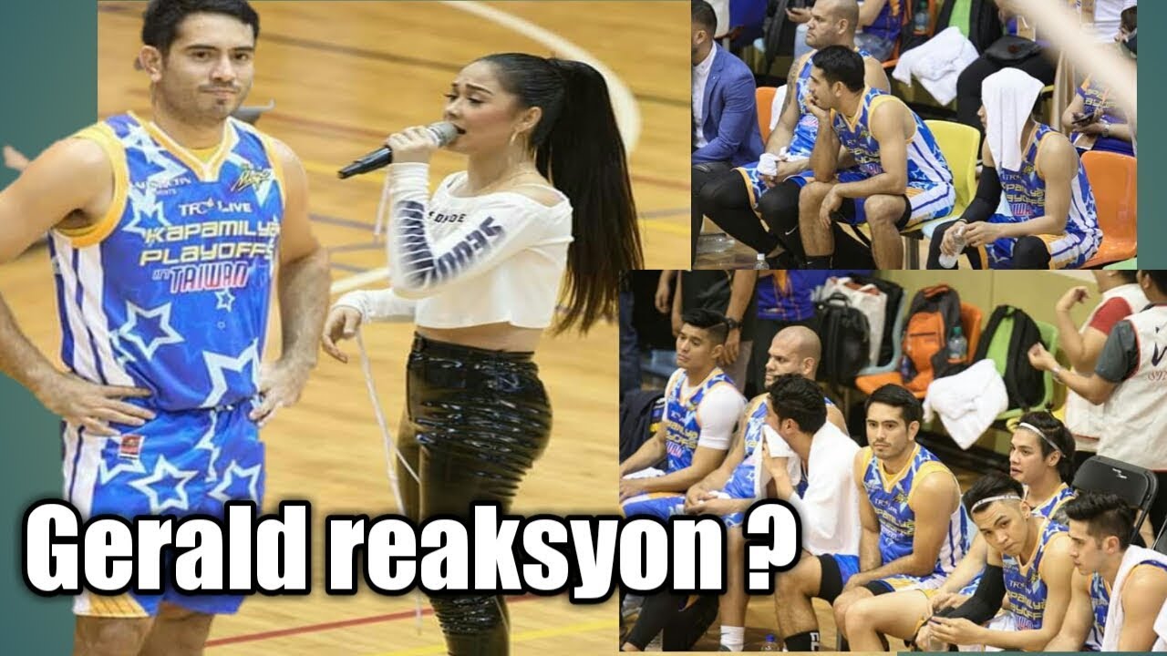 Gerald Anderson  reaksyon ? MAJA SALVADOR in TAIWAN ?  A'LL STAR GAME
