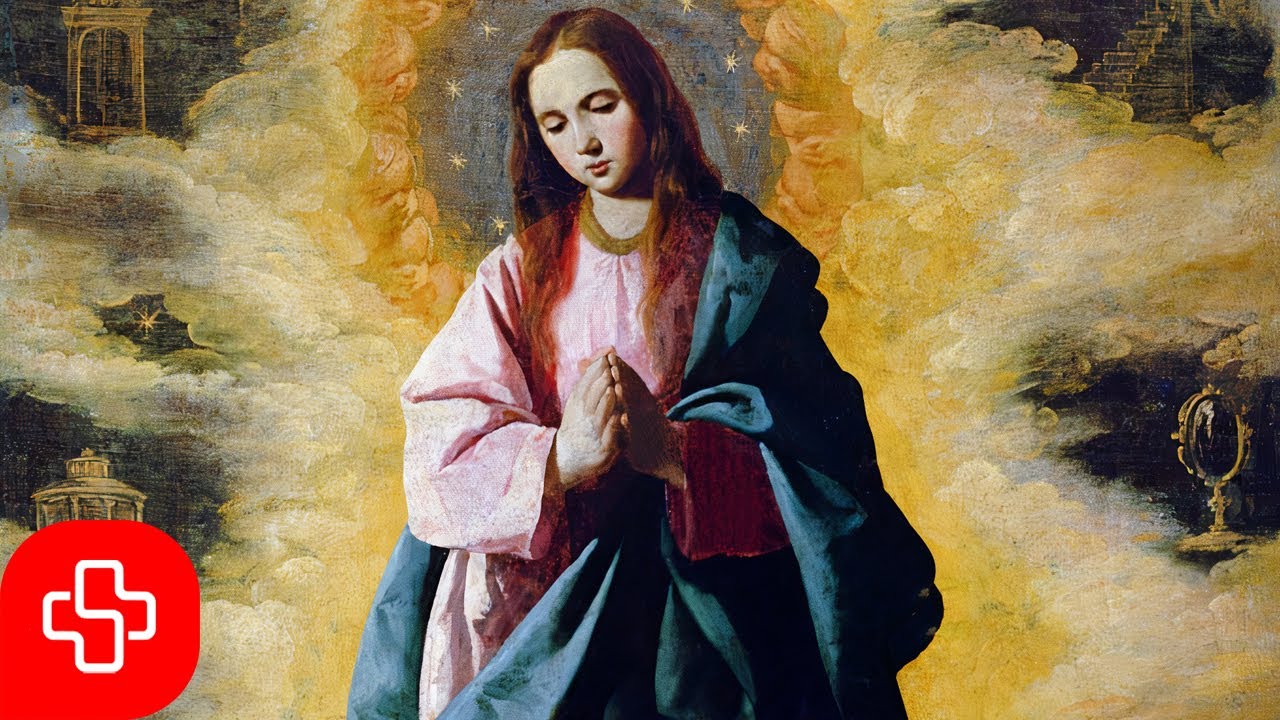 Gregorian chant: Ave Regina Caelorum - Hail Queen of Heavens (Lyric video)
