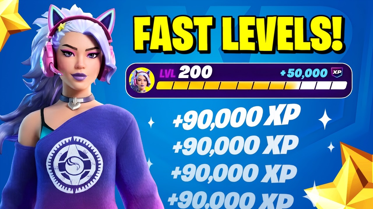 NEW BEST XP Map to Reach Level 200 FAST in Fortnite Chapter 7 Season 2 😍