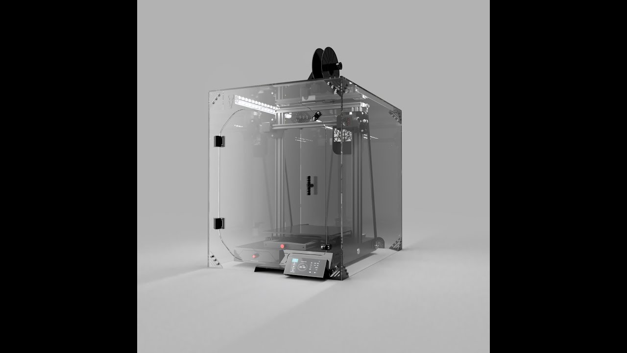 Creality CR-10 Smart Pro Enclosure by Clearview Plastics
