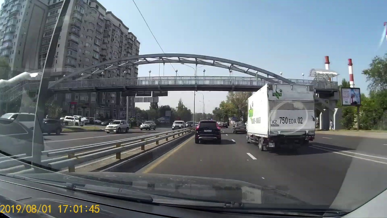 [Timelapse] Дорога Алматы - Нур-Султан (Астана) 2019, за 1 час и под музыку.