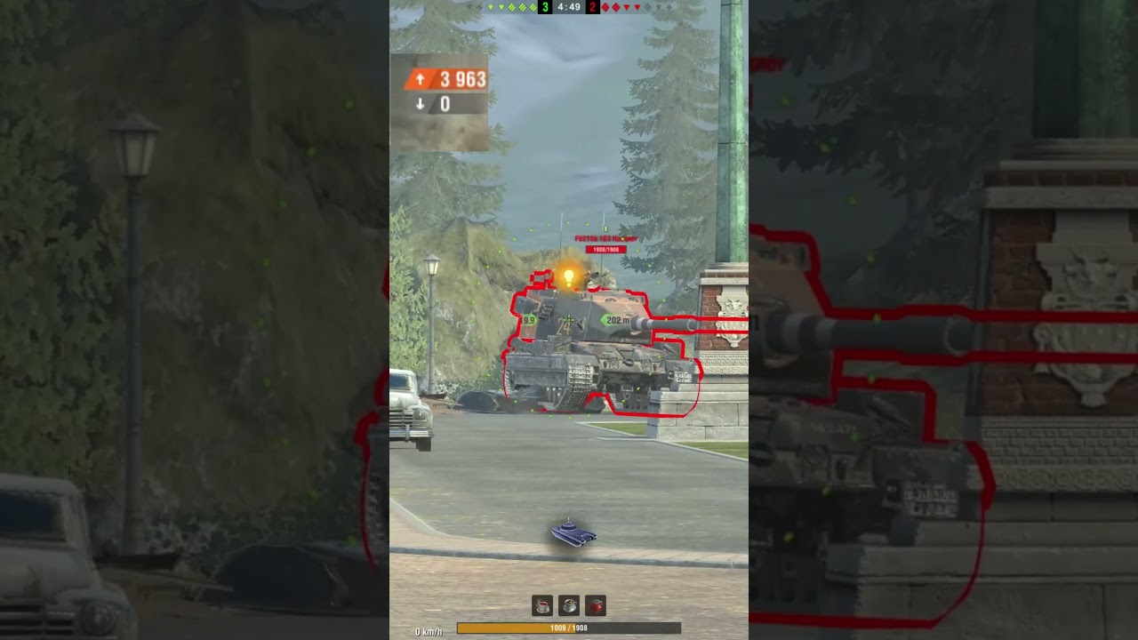 FV215b 183 - in Action 