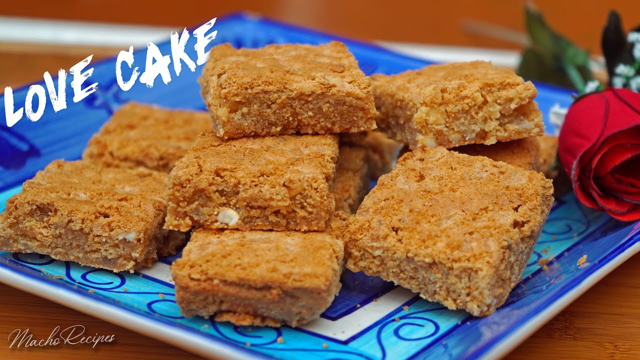 Love Cake Recipe | ලව් කේක් | Sri Lankan love cake recipe |