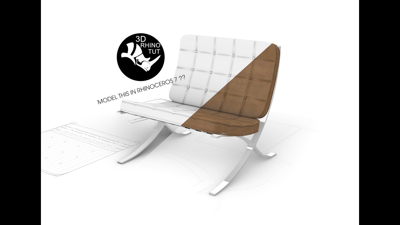 BACELONA CHAIR - RHINOCEROS _ GRASSHOPPER