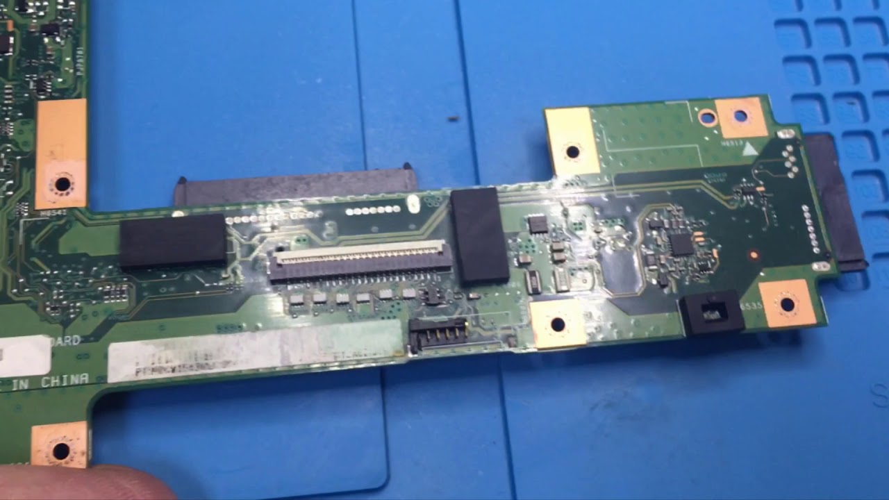 Asus x553ma rev2.0 залит , нет инициализации