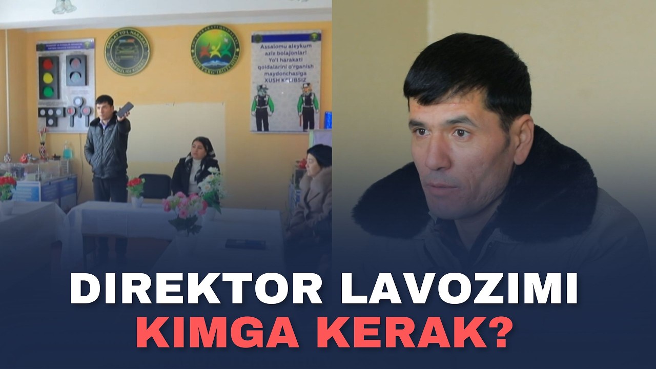 BIR LAVOZIM, IKKI QARASH: BUVAYDADAGI 37-MAKTABDA TORTISHUV